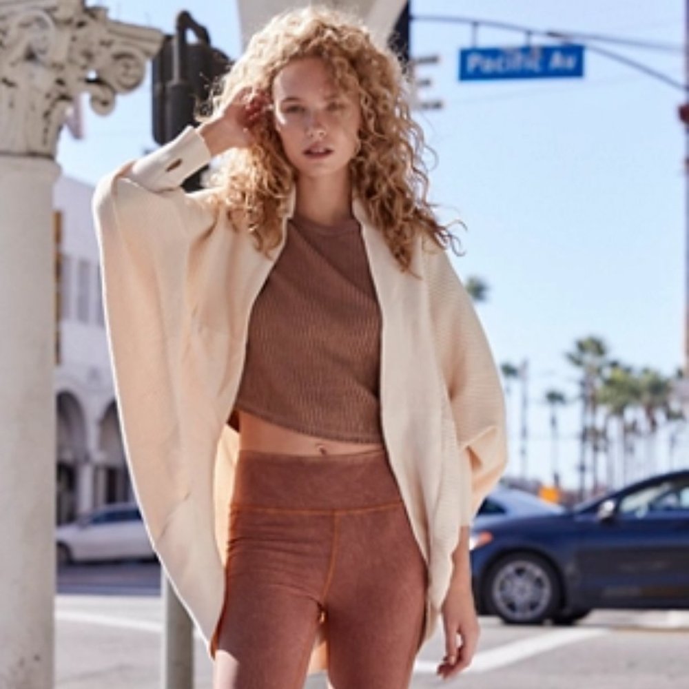 Free People Deva Shrug Cardigan NWT